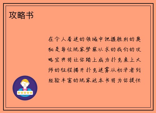 攻略书